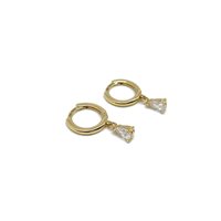 Orecchini Breda Gioielli Donna in Oro giallo Diamante Lab Grown 0.32 Ct 80LG018032 - 80LG018032